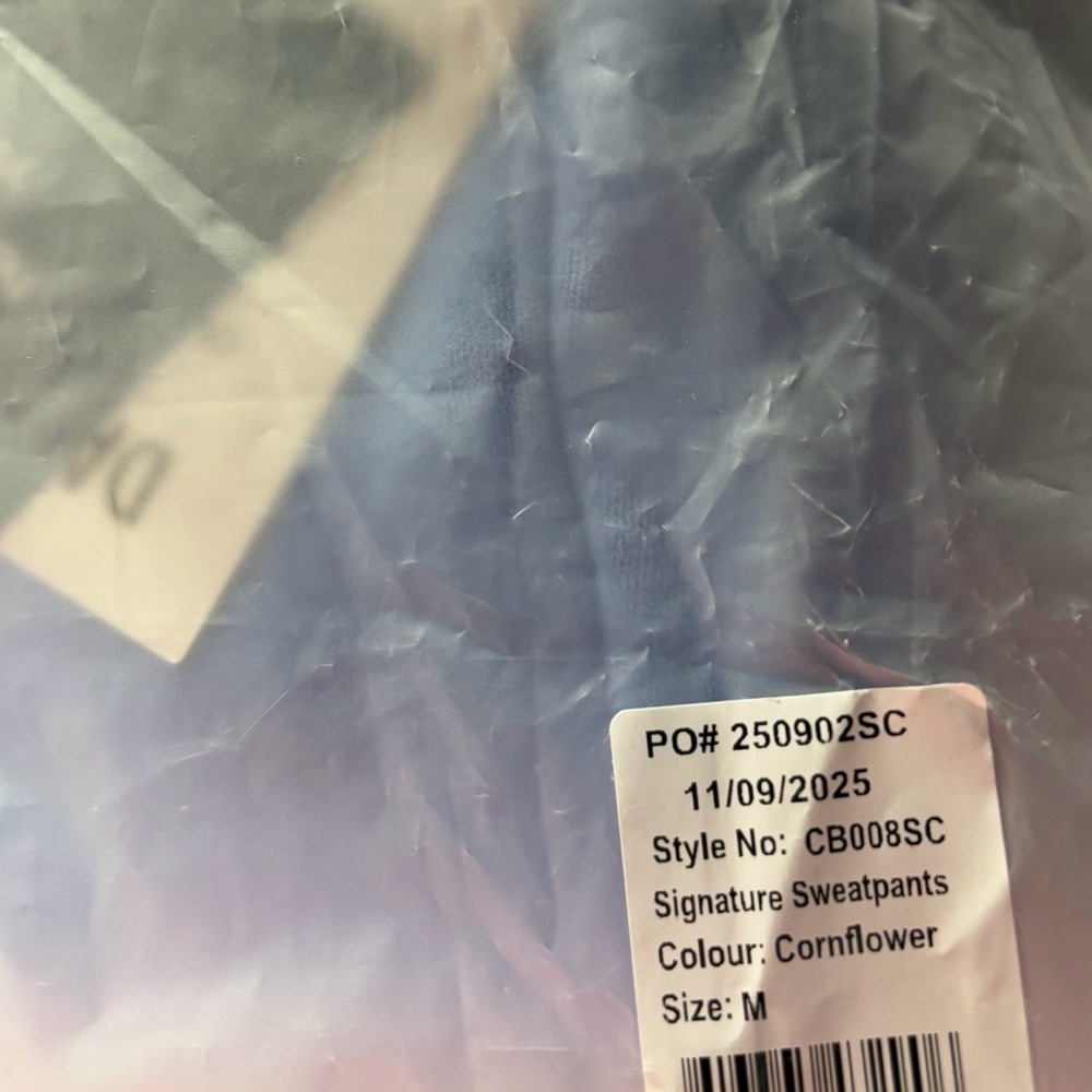Comfrt Signature Sweatpants CORNFLOWER - Picture 3 of 3